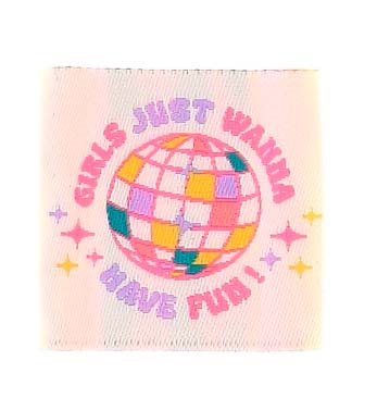 Funky labels Girls just wanna have fun